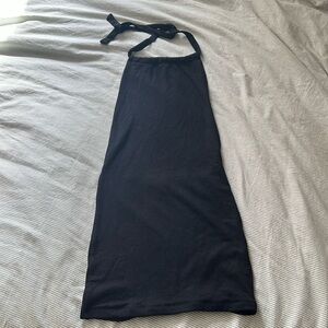 Lioness halter open back mini dress